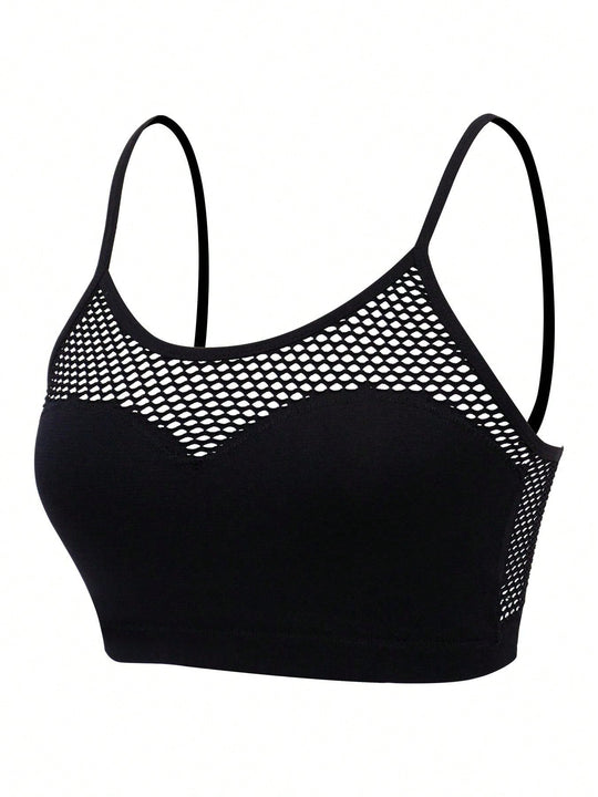 Nueva lenceria sexy de malla con remiendos para mujer