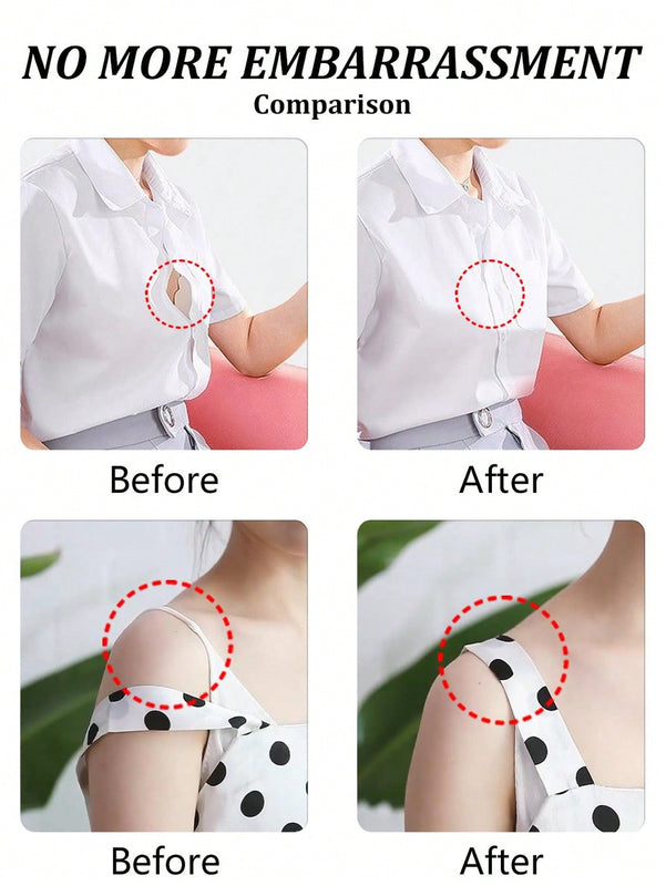 Cinta De Doble Cara De 100 Tiras Para Moda, Ropa, Cinta De Tela Para Ropa Y Cuerpo De Mujeres, Fuerza Durante Todo El Dia, Cinta Invisible Y Transparente Apta Para Todos Los Tipos De Piel