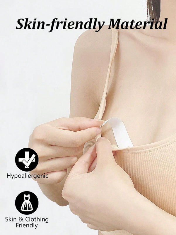 Cinta De Doble Cara De 100 Tiras Para Moda, Ropa, Cinta De Tela Para Ropa Y Cuerpo De Mujeres, Fuerza Durante Todo El Dia, Cinta Invisible Y Transparente Apta Para Todos Los Tipos De Piel