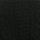 Moosta cardigan informal de manga de globo con nudo delantero de unicolor para otono/invierno