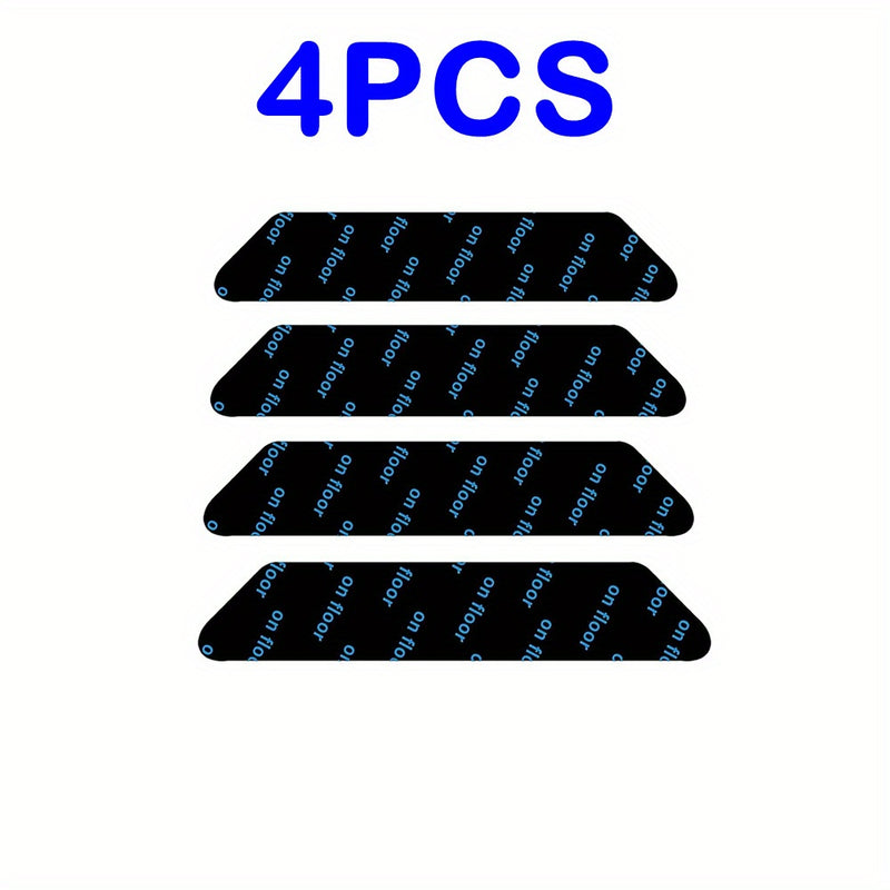 4/8/16/32pcs Agarraderas Antideslizantes para Alfombras, Cinta Autoadhesiva Reutilizable para Esquinas y Bordes, Almohadillas de Fijación Anti-Curling para Cocina y Baño, Pegatinas Fijas para Alfombras