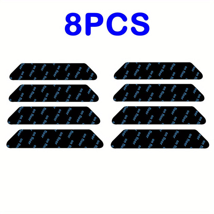4/8/16/32pcs Agarraderas Antideslizantes para Alfombras, Cinta Autoadhesiva Reutilizable para Esquinas y Bordes, Almohadillas de Fijación Anti-Curling para Cocina y Baño, Pegatinas Fijas para Alfombras