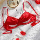 Lenceria Sexy Con Huecos Para Mujeres (edicion Del Dia De San Valentin)