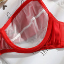 Lenceria Sexy Con Huecos Para Mujeres (edicion Del Dia De San Valentin)