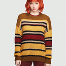 ROMWE Hippie Jersey De Rayas Contrastantes