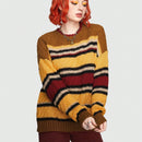 ROMWE Hippie Jersey De Rayas Contrastantes