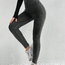 Essnce Pantalones Elasticos De Cintura Ancha Para Mujer Talla Grande