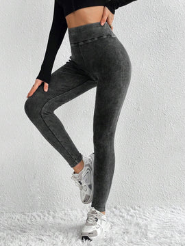 Essnce Pantalones Elasticos De Cintura Ancha Para Mujer Talla Grande