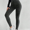 Essnce Pantalones Elasticos De Cintura Ancha Para Mujer Talla Grande