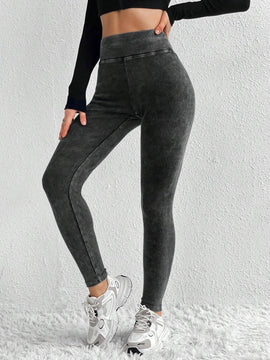 Essnce Pantalones Elasticos De Cintura Ancha Para Mujer Talla Grande