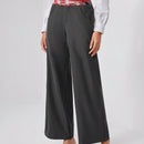 NZTSEVA Pantalones Palazzo Con Cintura Ancha En Camuflaje