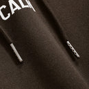 Dazy sudadera con capucha minimalista con estampado de letras para mujer, uso casual diario
