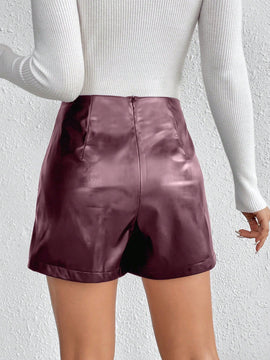 Frenchy Falda Pantalon Con Dobladillo Irregular Para Mujer