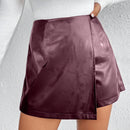 Frenchy Falda Pantalon Con Dobladillo Irregular Para Mujer