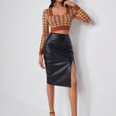 ELPIDA Jersey Corto Con Patron Houndstooth