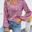 LUNE Camisa Informal De Mujer Con Estampado Floral