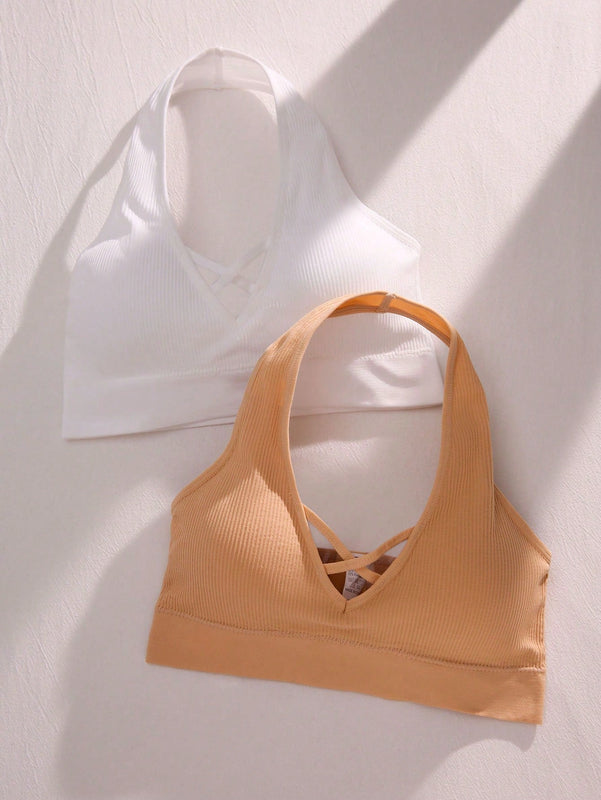 Ropa Interior De Mujer En Color Solido Sin Costuras