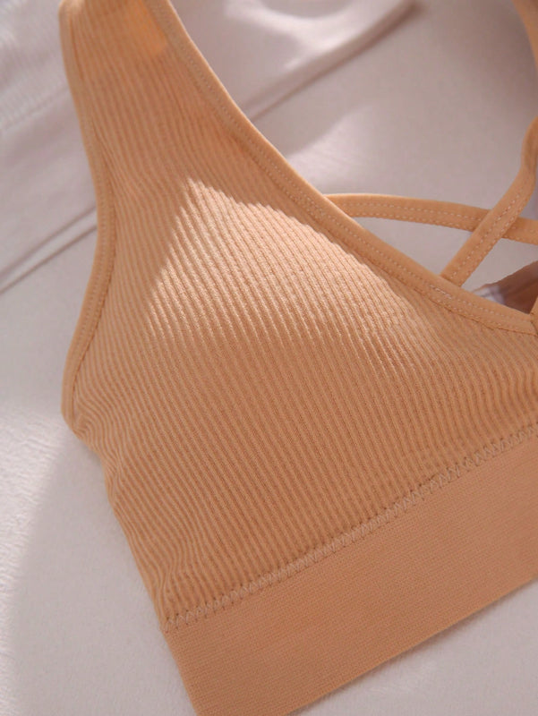 Ropa Interior De Mujer En Color Solido Sin Costuras