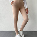Leggings de yoga de color solido para mujer