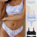 Conjunto De Lenceria Cami Bra Y Thong De 3 Juegos