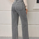 LUNE Jeans Rectos De Cintura Alta