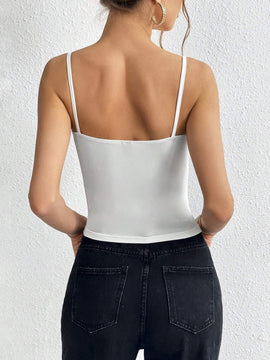 Essnce Camisola De Color Solido Para Mujeres