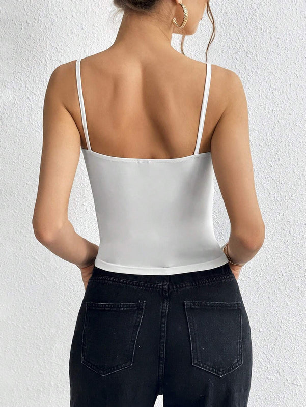 Essnce Camisola De Color Solido Para Mujeres