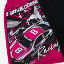 Coolane Shorts deportivos con estampado de letra de color combinado
