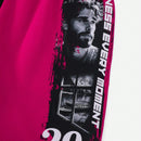 Coolane Shorts deportivos con estampado de letra de color combinado