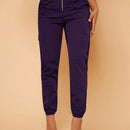 SXY Pantalones De Bolsillo Tejidos