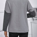 EMERY ROSE Jersey Con Cuello De Abrigo Y Contraste