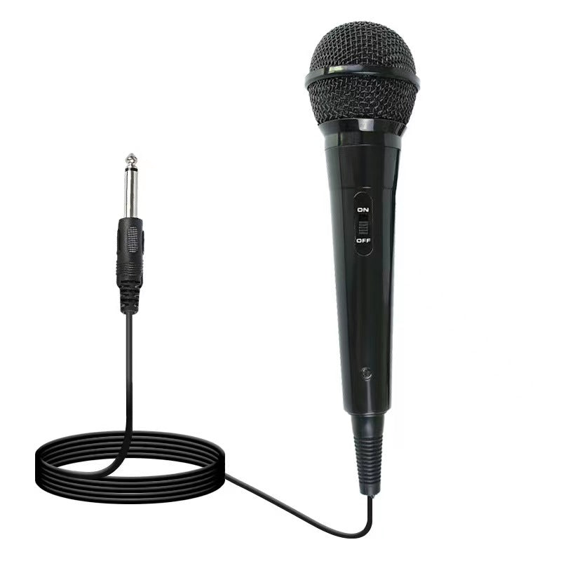 Micrófono dinámico con cable, altavoz con carro para karaoke, micrófono de mano para cantar y grabar, Eid Al-Adha Mubarak