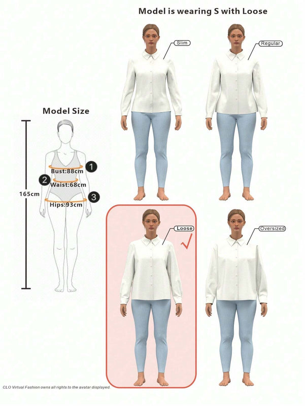 Blusa de cuello alto manga francesa ropa de trabajo