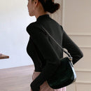 DAZY Jersey De Cuello Alto Con Mangas Largas Para Mujer