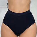 Panties con control abdominal y elevacion sin costuras de cintura alta para mujeres, ropa interior transpirable y huecos en estilo europeo y americano