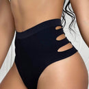 Panties con control abdominal y elevacion sin costuras de cintura alta para mujeres, ropa interior transpirable y huecos en estilo europeo y americano