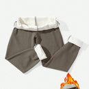 Pantalones Largos De Ajuste Delgado Con Bordado De Letras