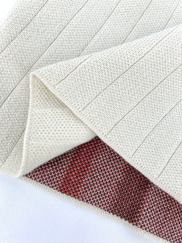 MOD Chaleco De Sueter A Rayas Contrastantes Con Cuello