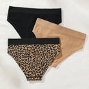 Conjunto De Ropa Interior Femenina De Tres Braguitas, Comodo