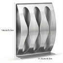 1pc Soporte De Cepillo De Dientes Montado En La Pared Premium, Estante De Almacenamiento De Acero Inoxidable Para Maquinillas De Afeitar, Soporte De Cepillo De Dientes Autoadhesivo Para Organizador De Baño De Ducha, Accesorios De Baño
