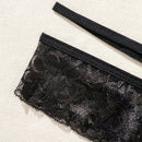 Conjunto de ropa interior romantica y sensual de diseno de encaje para mujeres (5 piezas)