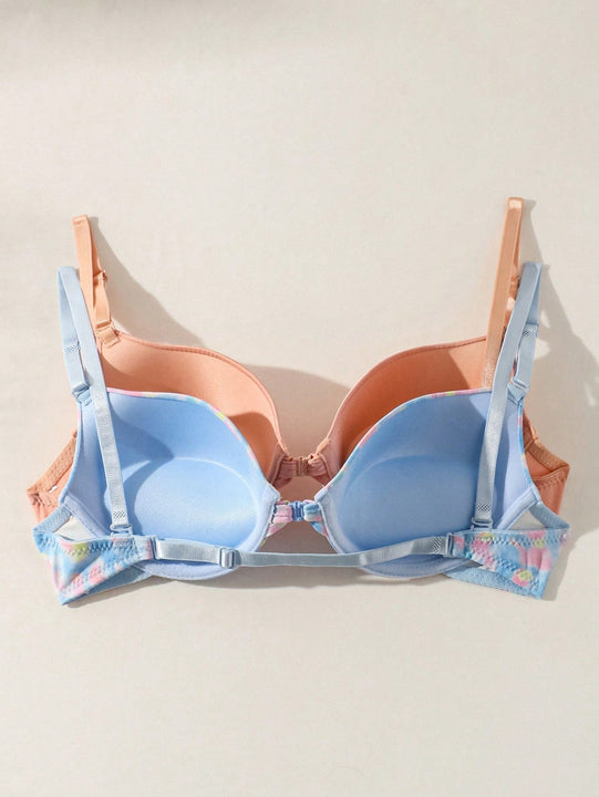 2 Piezas/set Sujetador Con Anillo De Acero