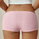CoupledUp 3 Piezas Panties Tipo Short Solidos Con Botones En La Parte Delantera