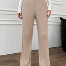 Pantalones acanalados de moda para mujer