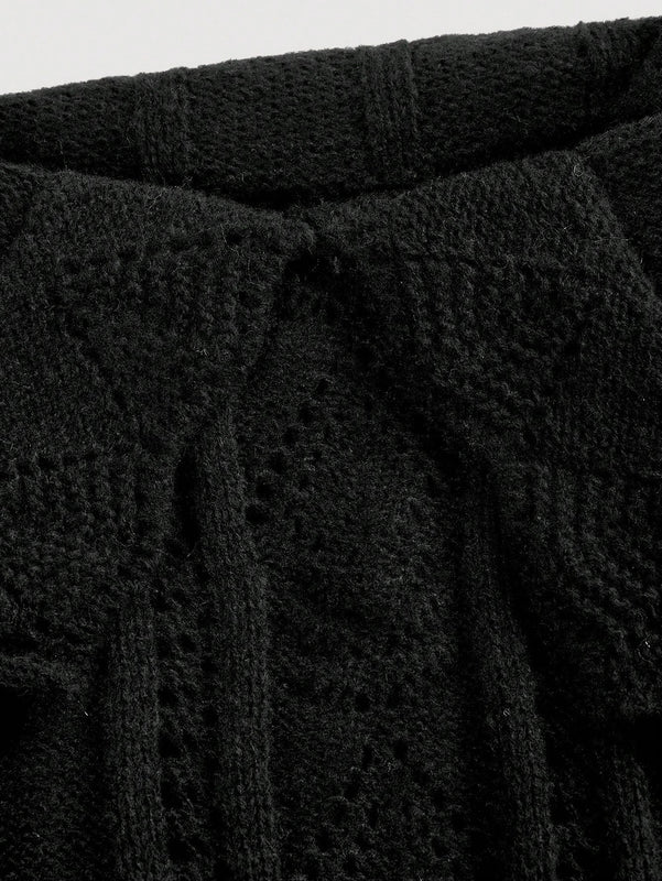 MOD Sueter De Hombro Descubierto Negro