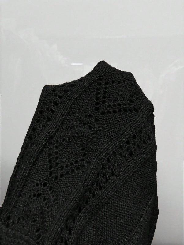 MOD Sueter De Hombro Descubierto Negro