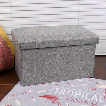Organizador de Herramientas Plegable con Asiento, Caja de Almacenamiento y Taburete para Juguetes - 8 Escenarios de Uso en el Hogar