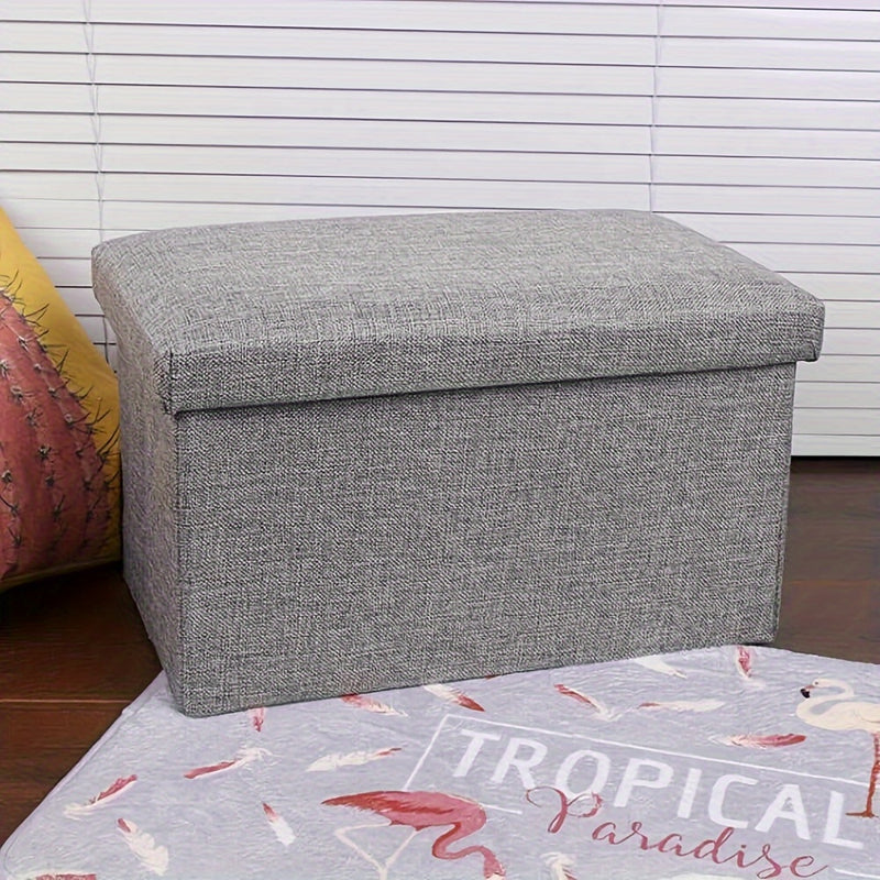 Organizador de Herramientas Plegable con Asiento, Caja de Almacenamiento y Taburete para Juguetes - 8 Escenarios de Uso en el Hogar