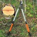 1pc Tijeras para Ramas Extra Largas de 66.04-99.06cm, Mango Antideslizante, para Árboles y Frutales, Tijeras para Ramos Gruesos, Corta Rama Manual con Hoja Afilada de Acero de 7.62cm, Podadora Súper Potente para Corte de Ramas