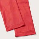 EZwear Camiseta De Manga Larga Tejida Roja Con Estampado De Calavera Y Texto